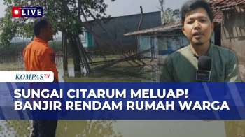Pantauan Banjir Karawang Akibat Luapan Sungai Citarum, 17 Rumah Masih Terendam | KOMPAS SIANG