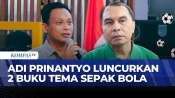 Adi Prinantyo Luncurkan 2 Buku Sepak Bola, Rangkum 20 Tahun Pengalaman Jurnalistik