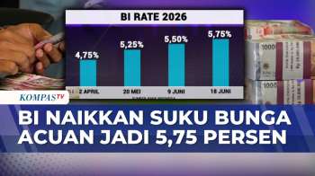 Bank Indonesia Naikkan BI-Rate Jadi 5,75 Persen Untuk Jaga Rupiah Dan Inflasi | KOMPAS BISNIS
