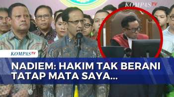 Nadiem: Hakim Tak Berani Lihat Mata Saya Saat Baca Vonis!