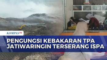 160 Lebih Orang Mengungsi Terdampak Asap Kebakaran TPA Jatiwaringin, Warga Keluhkan Gejala ISPA