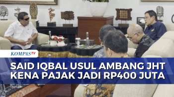 Temui Purbaya, Said Iqbal Usulkan Ambang JHT Kena Pajak Naik Jadi Rp400 Juta | KOMPAS SIANG