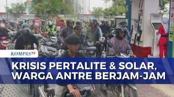 Pertalite Dan Solar Mulai Langka, Antrean Mengular Di SPBU Medan Dan Manado