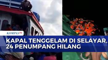 Proses Tim SAR Cari Penumpang Kapal Tenggelam di Selayar | SAPA MALAM