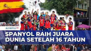 Akhir Penantian 16 Tahun, Spanyol Kembali Berdiri Di Puncak Sepak Bola Dunia  | KOMPAS SIANG