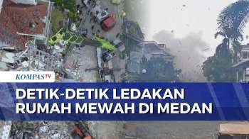 Pantauan Udara Proses Pencarian Korban Ledakan Rumah Mewah di Medan | SAPA MALAM