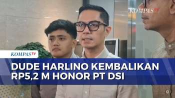 Diperiksa Lagi, Dude Harlino Kembalikan Rp5,2 M Honor BA PT DSI Ke Bareskrim | KOMPAS SIANG