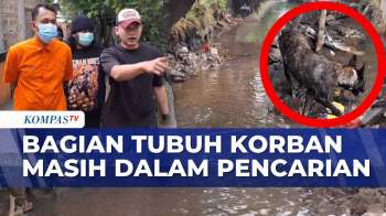 Rekonstruksi Kasus Mutilasi Depok, Polisi Cari Bagian Tubuh Korban Di Aliran Kali | KOMPAS SIANG