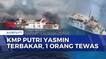 KMP Putri Yasmin Terbakar Di Selat Lombok, 1 Orang Tewas Dan 35 Penumpang Selamat | BERUT