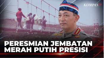 Polri Bangun Dan Revitalisasi 895 Jembatan Merah Putih Presisi | KOMPAS PAGI