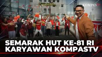 HUT Ke-81 RI Di KompasTV, Karyawan Kompak Rayakan Hari Kemerdekaan Lewat Beragam Lomba