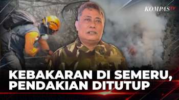 Kebakaran Di Lereng Semeru, Pengelola TNBTS Tutup Sementara Jalur Pendakian | SAPA MALAM