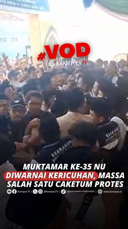 Muktamar ke-35 NU Diwarnai Kericuhan di Sidang Pleno Penetapan Tata Tertib
