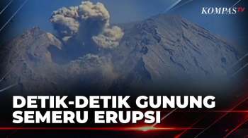 Detik-Detik Gunung Semeru di Lumajang Erupsi Disertai Dentuman Keras! | SAPA MALAM