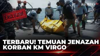 EKSKLUSIF! Terbaru, KRI Gusti Ngurah Rai Kembali Mengevakuasi Jenazah Korban KM Virgo Di Laut Jawa