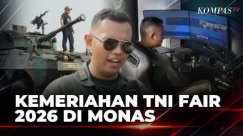 TNI Fair 2026 Digelar di Monas Jakarta, Pamerkan Alutsista dari Tiga Matra | KOMPAS SIANG