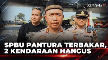 SPBU Pantura Indramayu Terbakar, Truk Dan Minibus Hangus, Kerugian Rp600 Juta | JURNAL NUSANTARA