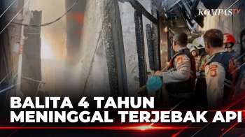 Kebakaran Di Gang Sempit Jakarta Timur, 3 Rumah Terbakar, Balita 4 Tahun Meninggal | KOMPAS SIANG