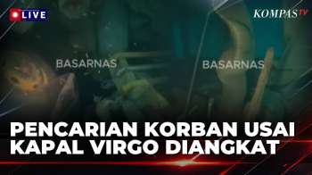 Terbaru! Perkembangan Operasi SAR KM Virgo, Basarnas: Kapal Mulai Miring, Berisiko Bagi Penyelam