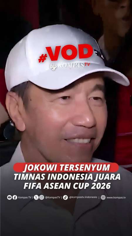 Senyum Jokowi Timnas Indonesia Juara FIFA ASEAN Cup Usai Kalahkan Thailand