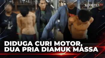 Dua Pria Diduga Curi Motor Di Sawah Besar, Diamuk Massa Saat Dibawa Ke Polsek | BERUT