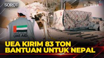 UEA Kirim 83 Ton Bantuan untuk Korban Banjir Nepal