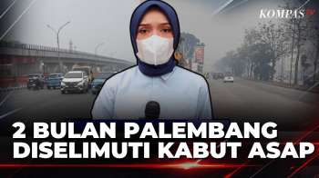 Selama 2 Bulan! Kabut Asap Karhutla Selimuti Palembang, Ganggu Kesehatan Warga | SAPA SIANG