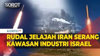 Gelombang Serangan Ke-86! Rudal Jelajah Iran Serang Kawasan Industri Israel
