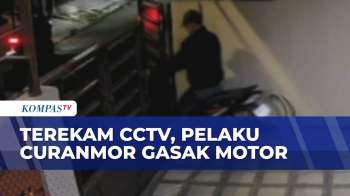 Aksi Maling Motor di Duren Sawit Terekam CCTV, Pelaku Rusak Kunci dan Kabur | BERUT