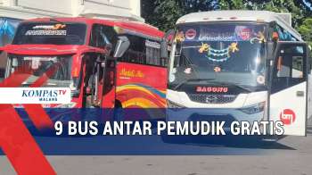 Mudik Gratis, Sembilan Bus Berangkat Dari Kota Malang