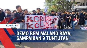 Demo Mahasiswa Di Malang, Masih Soroti MBG Dan Kopdes Merah Putih