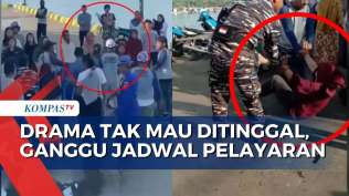 rekaman-wanita-ngamuk-di-pelabuhan-karena-ditinggal-kekasih-merantau-jadwal-pelayaran-terganggu
