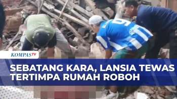 Tragis! Lansia Di Sukoharjo Yang Hidup Sebatang Kara Meninggal Usai Rumahnya Ambruk