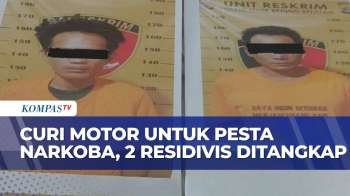 2 Residivis Curanmor Di Lampung Ditangkap, Uang Hasil Curian Dipakai Narkoba Dan Judi | BORGOL