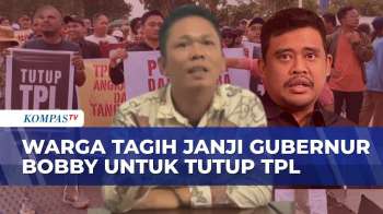 Momen Warga Tagih Janji Gubernur Sumut Bobby Nasution Untuk Tutup TPL