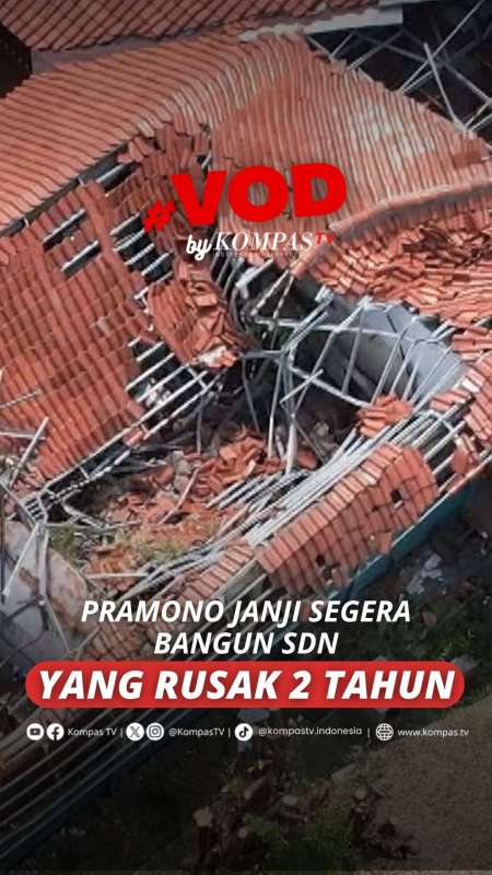 PRAMONO JANJI SEGERA BANGUN SDN YANG RUSAK 2 TAHUN