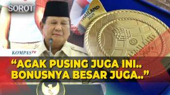 Kelakar Prabowo Ngaku Pusing Indonesia Raih 91 Emas Di Sea Games Thailand: Bonusnya Besar Juga..
