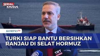 Turki Siap Bantu Bersihkan Ranjau Di Selat Hormuz Usai AS-Iran Capai Kesepakatan Damai
