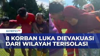 Detik-Detik Basarnas Evakuasi 8 Korban Luka Dari Wilayah Terisolasi Di Sumbar | KOMPAS PETANG