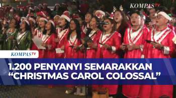 Pemprov DKI Gelar Christmas Carol Colossal, Libatkan 1.200 Orang Paduan Suara Sambut Natal