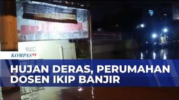 Perumahan Dosen IKIP Bekasi Terendam Banjir 70 Cm | KOMPAS MALAM