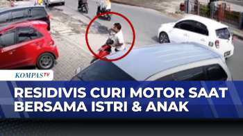 Terekam CCTV, Residivis Curi Motor Saat Hendak Belanja Di Minimarket | KOMPAS PAGI