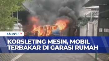 Mobil Ludes Terbakar Di Garasi Rumah, Diduga Akibat Korsleting Mesin | BERUT