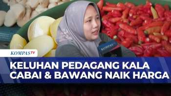 Harga Cabai Dan Bawang Di Pasar Palmerah Meroket, Apa Penyebabnya? | KOMPAS SIANG