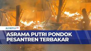 Asrama Putri Ponpes di Muna Barat Terbakar, Seluruh Santri Berhasil Selamatkan Diri | BU