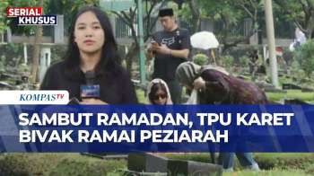 Jelang Ramadan, Warga Ramai Padati TPU Karet Bivak Untuk Ziarah Kubur | KOMPAS SIANG