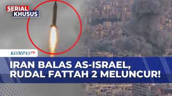 Detik-Detik Iran Luncurkan Rudal Hipersonik Fattah 2, Balas Serangan AS-Israel | KOMPAS SIANG