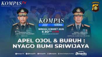 [FULL] Kapolri Pimpin Apel 5.000 Ojol Dan Buruh Kamtibmas Di Palembang | KOMPAS SIANG