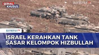 Israel Kerahkan Tank dan Kendaraan Lapis Baja Sasar Kelompok Hizbullah | SAPA MALAM