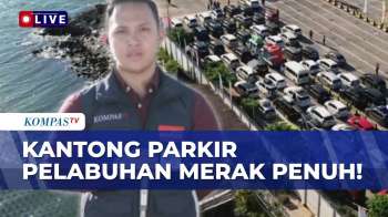 Situasi Kepadatan Pemudik Di Pelabuhan Merak 18 Maret 2026, Kantong Parkir Mulai Penuh!